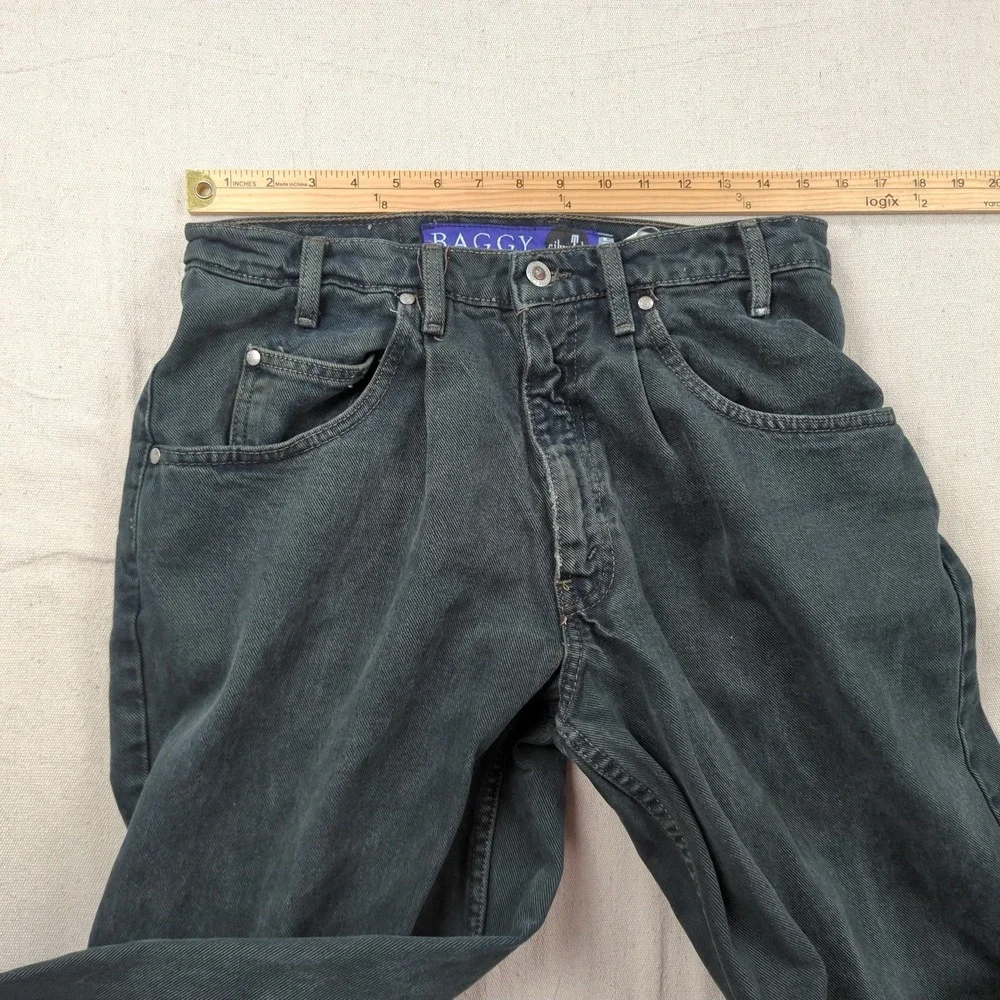 Vintage Levis Jeans Mens 32x34 Black Silvertab Baggy Faded Skater Made in USA